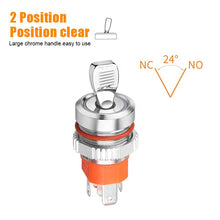 Load image into Gallery viewer, 16mm waterproof high current metal button switchToggle Switch With L blue wave factory direct sales with indicator 5-24V
