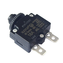Load image into Gallery viewer, KUOYUH 18 Amp 88 Series Quick Connect Terminals Push-To-Reset Thermal Circuit Breaker