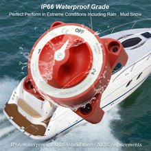 Load image into Gallery viewer, 2 Position 32V 350 Amp E-Series 9003e Ignition Protected Marine Boat Dual Battery Isolating switches