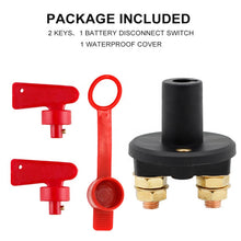 Load image into Gallery viewer, 60V Battery Kill Switch Isolator Cut OFF Power for Marine Car Boat RV On Off Battery Master Switch