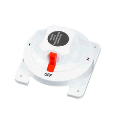 Load image into Gallery viewer, 6v DC Caravan Yacht Rv Marine 3 position rotary switchBattery Selector Switch