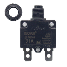 Load image into Gallery viewer, KUOYUH 21 Amp 88 Series Quick Connect Terminals Push-To-Reset Thermal Circuit Breaker