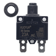 Load image into Gallery viewer, KUOYUH 23 Amp 88 Series Quick Connect Terminals Push-To-Reset Thermal Circuit Breaker