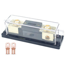 Load image into Gallery viewer, ANL Bolt-on Car Auto Fuse Holder Bock 8AWG 4AWG WIre Gauge Vehicles 100A Fuses holder Box