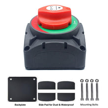 Load image into Gallery viewer, Bep Marine 600A Heavy-duty battery switch Truck/yacht 1-2-both-off 4 Position Automotive Cut off Disconnect Isolator Switch