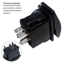 Load image into Gallery viewer, Boat Marine SPST 3P Rocker Switch 12v 20 Amp Waterproof Red LED On/off