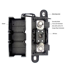 Load image into Gallery viewer, Car RV Fuse box base high power fuse 50- 300A MEGA ANL Fuse Holder