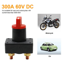 Load image into Gallery viewer, High quality 32V 100A rotary battery disconnect cut off auto battery isolator switch