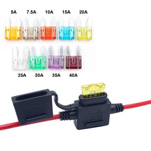 Load image into Gallery viewer, Inline Car Standard Medium ATM ATC Mini Blade Auto Fuse Holder Waterproof Fuse Holder