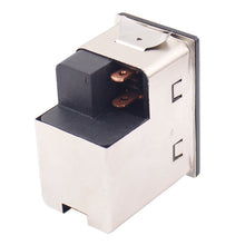 Load image into Gallery viewer, Power entry Module double IEC 320 C14 AC socket EMI EMC noise filter with boat switch with double fuse holder (10SS6A-B2AIR-QPB)