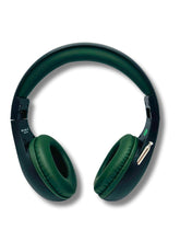 Load image into Gallery viewer, Portable Personal FM Radio Headphones Pull-Out Antenna for Great Reception, Walking, Jogging, Relaxing, School, Talk Radio - Powered by 2AA Batteries (Not Included) (Black & Army Green)