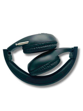 Load image into Gallery viewer, FM Radio Headphones Pull-Out Antenna for Great Reception, Walking, Jogging, Relaxing, School, Talk Radio - Powered by 2AA Batteries (Not Included) (Black)