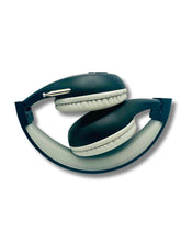 Load image into Gallery viewer, FM Radio Headphones Pull-Out Antenna for Great Reception, Walking, Jogging, Relaxing, School, Talk Radio - Powered by 2AA Batteries (Not Included) (Black & Gray)