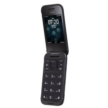 Load image into Gallery viewer, TracFone Nokia 2760 Flip |4GB | Black Prepaid Flip Phone | Brand New