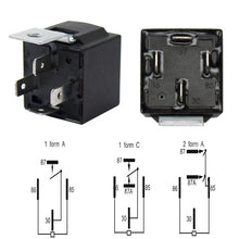 Load image into Gallery viewer, Auto Relay 12V 24V SPDT DC Power 5 Pin Car Used Micro Relay