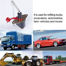 Load image into Gallery viewer, 12-60 (V) DC truck car power-off switch anti leakage battery power switch
