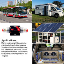 Load image into Gallery viewer, 12V 24V 80A Fuse Holder Car Audio Inline Circuit Breakers
