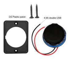 Load image into Gallery viewer, 12V Dual Port Bus Boat Marine Car Charger USB Socket
