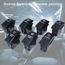 Load image into Gallery viewer, 12v 20 Amp Waterproof Red LED On/off Boat Marine SPST
