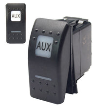 Load image into Gallery viewer, 12v 24v 20A Waterproof LED indicator lamp on-off Auto car Boat Marine SPST 3P Rocker Switch for car boat
