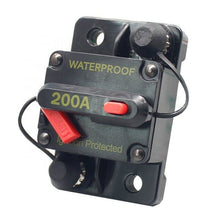 Load image into Gallery viewer, 200A 12-48VDC Circuit Breaker Surface Mount Battery Overload Protector GCA-200A
