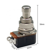 Load image into Gallery viewer, SPST 2-Pin Momentary Soft Touch switch Push Button Electric Push Button R13-85
