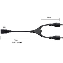 Load image into Gallery viewer, Data Center / Cryto Mining  Power Cable 1 in 2
