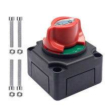Load image into Gallery viewer, 300A 360 degree rotary Caravan Yacht Operation ON-OFF Light Disconnect Marine Battery Cut Off Isolator Switch
