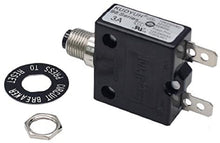 Load image into Gallery viewer, KUOYUH 3 Amp 98 Series Quick Connect Terminals Push-To-Reset Thermal Circuit Breaker

