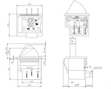 Load image into Gallery viewer, Refrigerator Door Light Switch HC-050K.4-Blk
