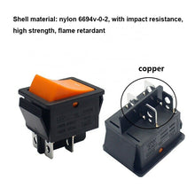 Load image into Gallery viewer, 4-pin big rocker switch w/250V 16a RS606E-2010012CYB

