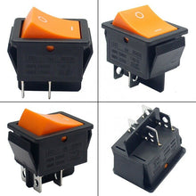 Load image into Gallery viewer, 4-pin big rocker switch w/250V 16a RS606E-2010012CYB
