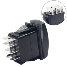 Load image into Gallery viewer, 4Pin SPST ON Off Dashboard Rocker Switch,10 A 24V 20A 12V front and back
