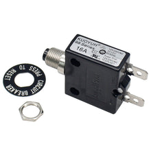Load image into Gallery viewer, KUOYUH 16 Amp 98 Series Quick Connect Terminals Push-To-Reset Thermal Circuit Breaker
