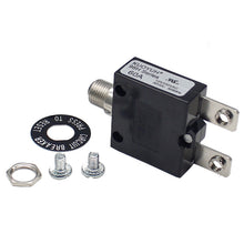Load image into Gallery viewer, KUOYUH 60 Amp 98H Series Screw Connect Terminals Push-To-Reset Thermal Circuit Breaker with Transparent Waterproof Dust Button Cover
