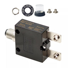 Load image into Gallery viewer, KUOYUH 80 Amp 98H Series Screw Connect Terminals Push-To-Reset Thermal Circuit Breaker with Transparent Waterproof Dust Button Cover
