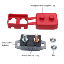 Load image into Gallery viewer, KUOYUH 30 Amp 12 - 24 VDC AR Automatic-Reset Circuit Breaker
