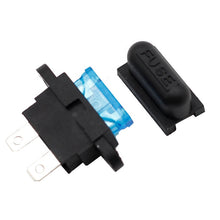Load image into Gallery viewer, Auto Car Boat Truck Blade ATC Fuse Holder Seat Cover Black
