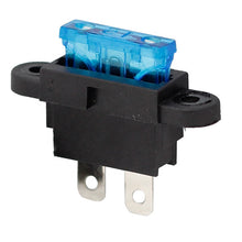 Load image into Gallery viewer, Auto Car Boat Truck Blade ATC Fuse Holder Seat Cover Black
