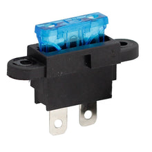 Load image into Gallery viewer, Auto Car Boat Truck Blade ATC Fuse Holder Seat Cover Black
