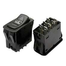 Load image into Gallery viewer, Club car golf cart front and hazard light switch high current rocker hazard
