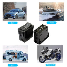 Load image into Gallery viewer, Club car golf cart front and hazard light switch high current rocker hazard
