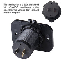 Load image into Gallery viewer, DC 12V 24V Panel Mount Dual Train Tram Marine Boat Car Bus Seat USB Port Charger Socket Mobile Phone Bus 3.1A USB Charger
