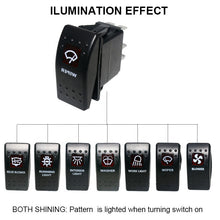 Load image into Gallery viewer, DC 12V/24V 20A/10A Automobile modification switch 3Pin Houseboat button
