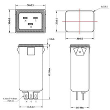 Load image into Gallery viewer, Electrical Buddy IEC 320 C20 Male Socket Panel Mount Power Line EMI Filter
