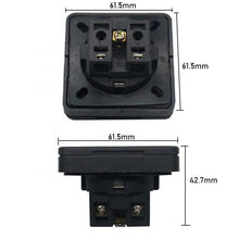 Load image into Gallery viewer, European pwr socket w/waterproof cover SCHUKO Socket for Home Appliance RG-02-1
