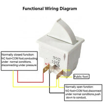 Load image into Gallery viewer, Refrigerator Door Light Switch 3pin HC-050K.4
