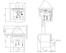 Load image into Gallery viewer, Refrigerator Door Light Switch 3pin HC-050K.4
