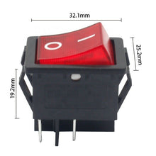 Load image into Gallery viewer, Light country 250V 25A ON OFF 4PIN KCD4 DPST welding machine R599KDFT2FA
