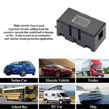 Load image into Gallery viewer, MIDI/AMI ANS Fuse 200A 200 Amp, 32V 48V Max, Automotive, Marine A/V System, Motorcycle, ATV, Bus, Van, and Many More Applications
